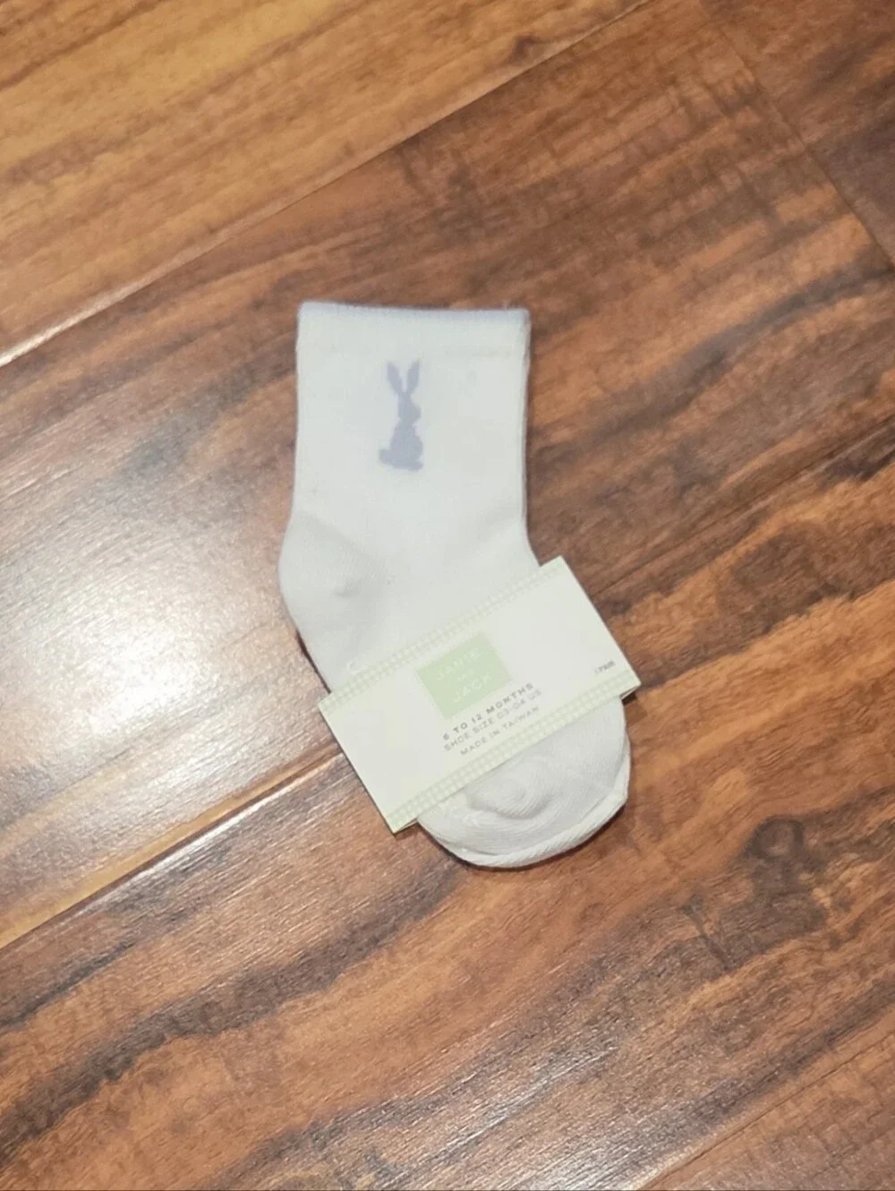 Janie and Jack NWT 6-12 Months Bunny Bodysuit, Pants and Socks